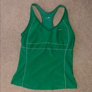 Nike green tank